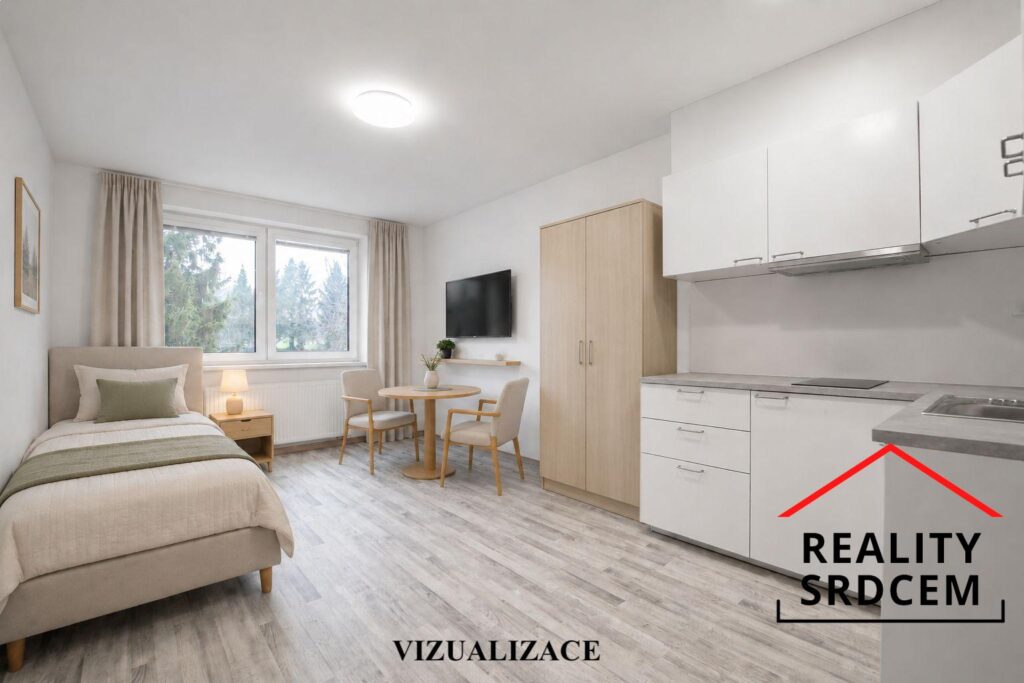 Pronájem bytu pro seniory 1+kk, ul. Radotínská, Bílovec